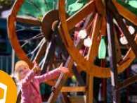Festival Bonheurs d'Hiver - Animation instrument géants