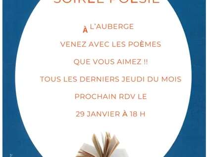 Soirée poésie