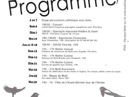 Concerts/Spectacles/Ateliers à Roussy