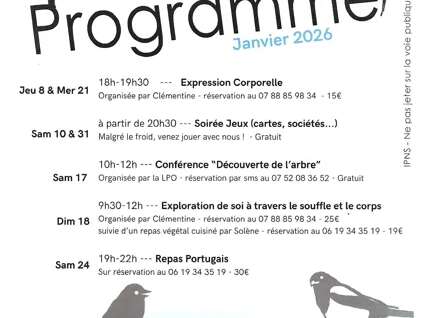 Jeux/bien être/conférence/repas à Roussy