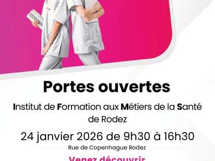 Portes Ouvertes Institut de Formation aux Métiers de le Santé de Rodez
