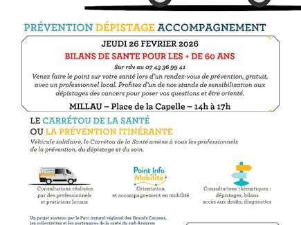 Les tournées du carretou de la santé - " Bilan ICOPE + de 60 ans "