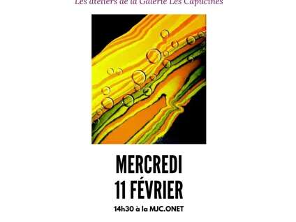 Atelier de peinture avec Michel Gratadour