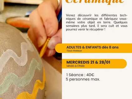 Atelier de création de Céramique