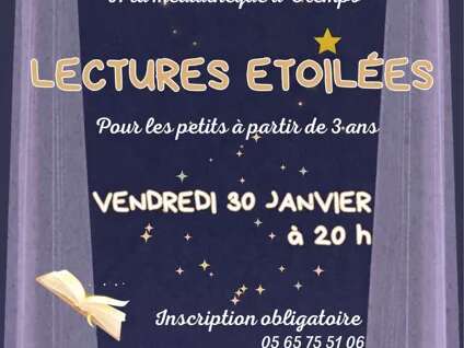 Lectures étoilées à la médiathèque