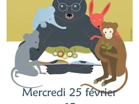 Lectures en famille à la Médiathèque de Rodez avec lire et faire lire