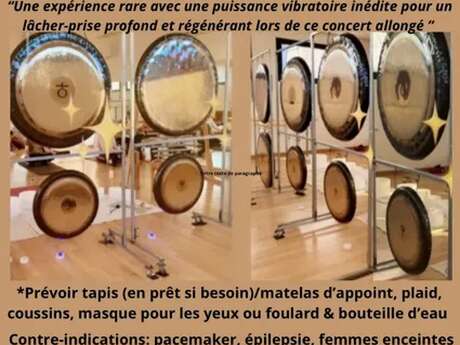 Atelier bien-être "Grand bain de gongs"