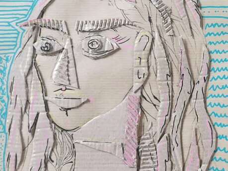 1er dimanche du mois : atelier "Portrait en relief"