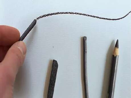 1er dimanche du mois : atelier "Croquis d'observation au fusain"