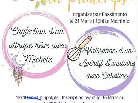 Atelier créatif du printemps