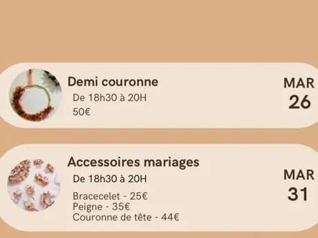 Atelier Art Floral : Accessoires Mariage