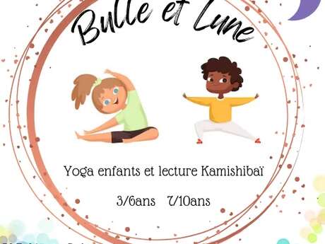 Bulle et Lune :  Yoga enfants et lecture Kamishibai