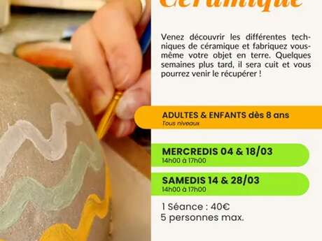 Atelier de création de Céramique