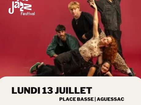 Jazz en Balade - Moustik Haterz le13 juillet — Millau Jazz Festival