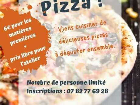 Atelier Pizza de l'Auberge Espalionne