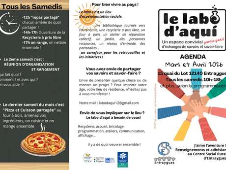 Atelier tricot à la machine