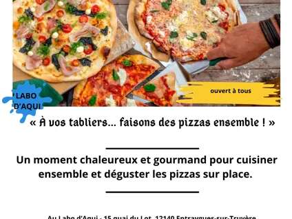 Atelier cuisine pizza