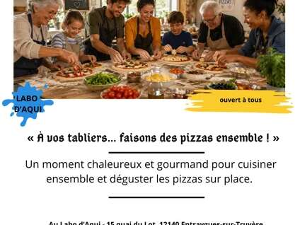 Atelier cuisine pizzas