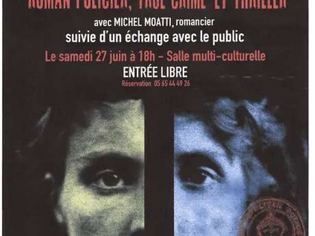 Rencontre littéraire avec Michel Moatti romancier