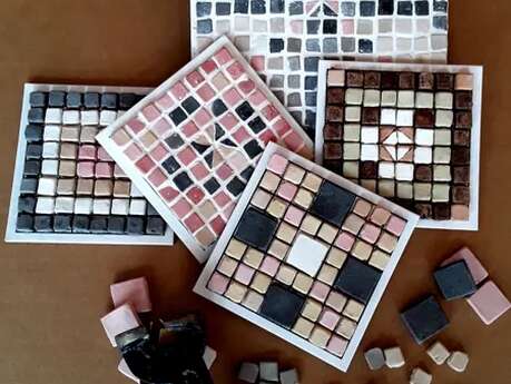 Visite/atelier à 4 mains (4-6 ans) : "Mosaïque gallo-romaine"