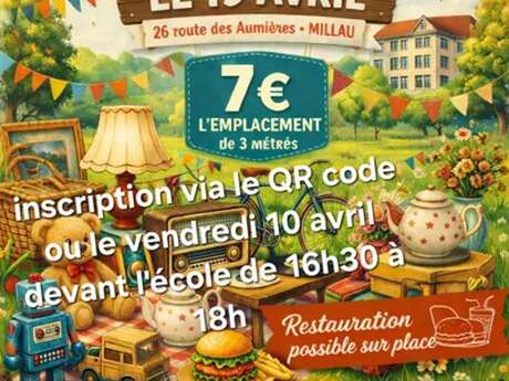 Vide-grenier - APEL les Lauriers Roses