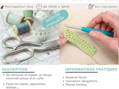 Atelier créatif : Du fil et du café