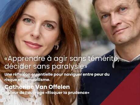 Conférence  de Sylvain Tesson et Catherine Van Offelen