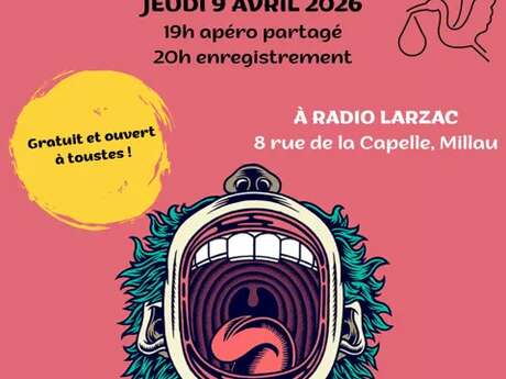 Soirée à voix haute - Radio Larzac