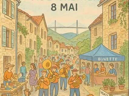 Vide grenier et fête des associations de Comprégnac