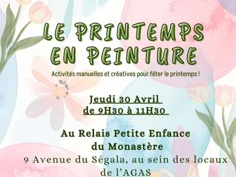 Le printemps en peinture – Matinée parents & enfants