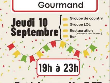 Marché Gourmand de l'association Olemps Sourire