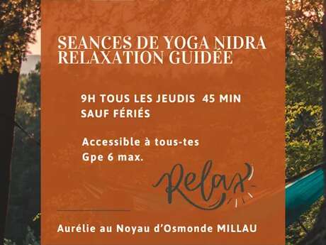 Atelier relaxation yoga nidra- Osmonde