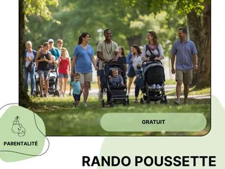 LOISIR EN FAMILLE : RANDO POUSSETTE