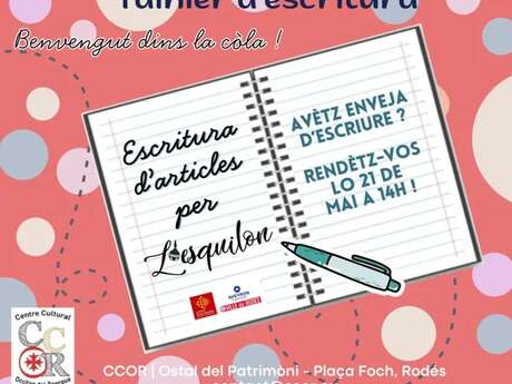 Atelier d'écriture