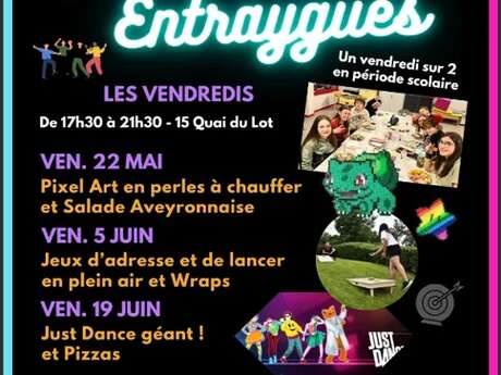 Accueil Jeunes Entraygues: Jeux d'adresse