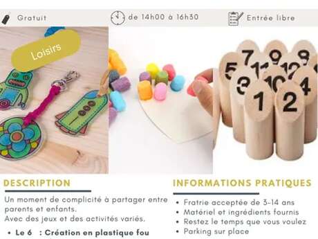 Activités parents & enfants (6-11 ans)