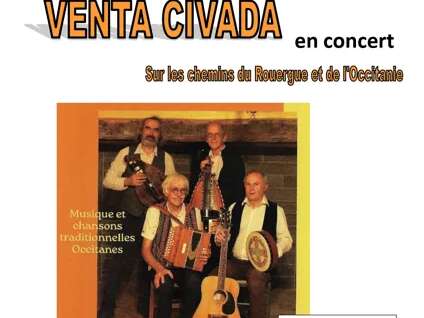 Concert occitan du groupe "Venta e Civada"
