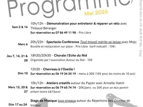Stage de musique