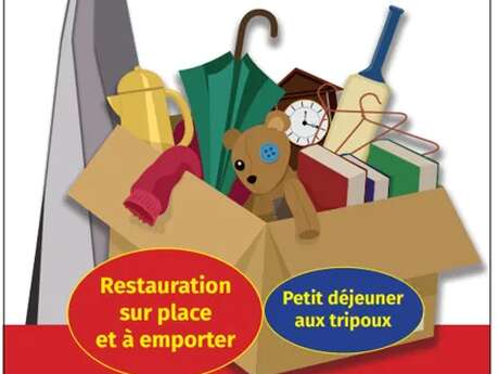 Vide-grenier et petit-déjeuner aux tripous