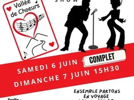 Concert de la chorale " Vallées de choeurs " - COMPLET