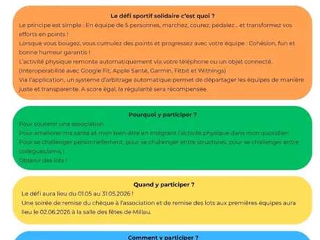 Défi sportif et solidaire