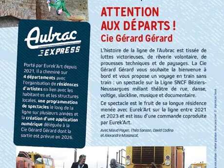 Spectacle " Attention aux départs"