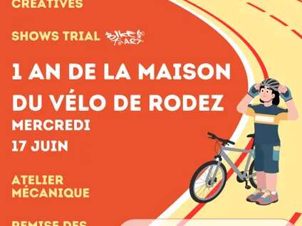 Anniversaire de la Maison du vélo de Rodez et remise des prix du Challenge Mission vélotaf