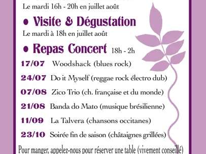 Concert repas "La Talvera"