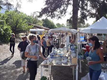 Marché des potiers de Millau 2025 à la Graufesenque