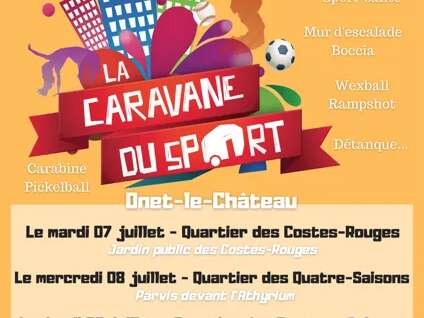 Caravane du Sport-Onet-le-Chateau
