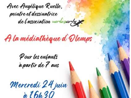 Atelier Dessin à la médiathèque