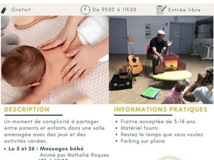 Activités parents & enfants (0-5 ans)