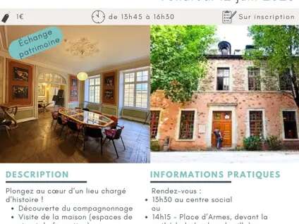 Découverte de la maison des compagnons