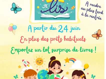 "Cet été je lis" : Des lots de livres surprises en prêt à la médiathèque pour lire tout l’été !